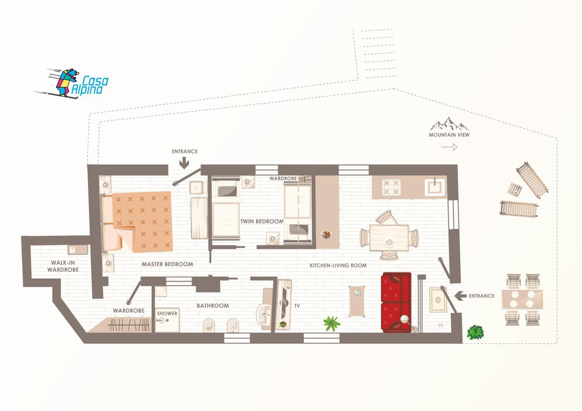 Casa Alpina - Sarre Aosta